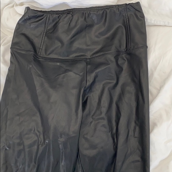 Bagatelle High Rise Faux Leather Leggings - Picture 2 of 4